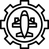 Gear setting symbol icon vector image. Illustration of the industrial wheel mechine mechanism design image