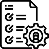Gear setting symbol icon vector image. Illustration of the industrial wheel mechine mechanism design image