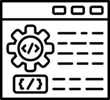 Gear setting symbol icon vector image. Illustration of the industrial wheel mechine mechanism design image