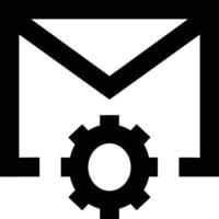 Gear setting symbol icon vector image. Illustration of the industrial wheel mechine mechanism design image