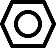 Gear setting symbol icon vector image. Illustration of the industrial wheel mechine mechanism design image