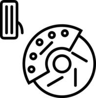 Gear setting symbol icon vector image. Illustration of the industrial wheel mechine mechanism design image