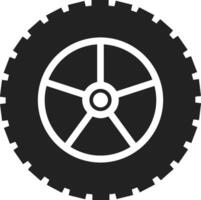 Gear setting symbol icon vector image. Illustration of the industrial wheel mechine mechanism design image