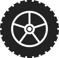 Gear setting symbol icon vector image. Illustration of the industrial wheel mechine mechanism design image