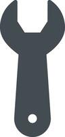 Gear setting symbol icon vector image. Illustration of the industrial wheel mechine mechanism design image