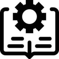 Gear setting symbol icon vector image. Illustration of the industrial wheel mechine mechanism design image