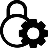 Gear setting symbol icon vector image. Illustration of the industrial wheel mechine mechanism design image