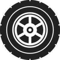Gear setting symbol icon vector image. Illustration of the industrial wheel mechine mechanism design image