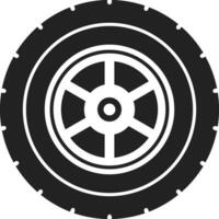 Gear setting symbol icon vector image. Illustration of the industrial wheel mechine mechanism design image