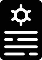 Gear setting symbol icon vector image. Illustration of the industrial wheel mechine mechanism design image