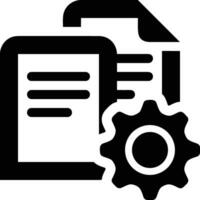 Gear setting symbol icon vector image. Illustration of the industrial wheel mechine mechanism design image