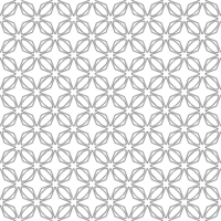 Black seamless abstract pattern. Overlay for background and backdrop. Ornamental design. PNG graphic illustration with transparent background.