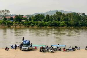 People by the river - Thailand 2022 photo