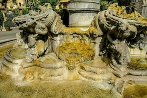 Fountain in Rome photo