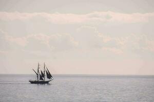 Ship at sea photo