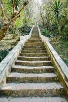 Stone steps in Thailand photo