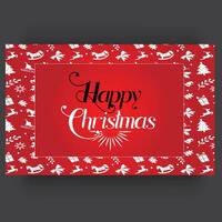 Print Modern merry christmas background with modern design. vector
