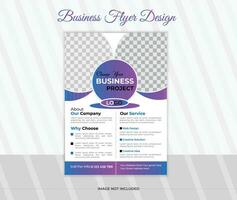 Professional business flyer design template, and marketing flyer, business poster design, a4 flyer vector