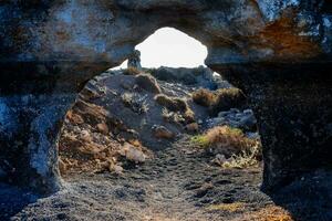 Rocky landscape view photo