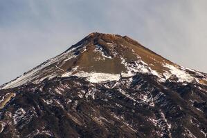 Teide National Park Roques de Garcia in Tenerife at Canary Islands photo