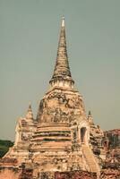 Wat Phrasisanpetch in the Ayutthaya Historical Park, Ayutthaya, Thailand. photo