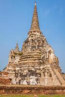 Pagoda at wat phra sri sanphet temple, Ayutthaya, Thailand photo