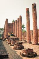 Ayutthaya Historical Park, Ayutthaya, Thailand. photo