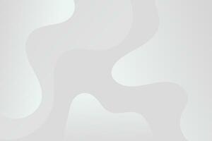 Abstract grey gradient background with wave shape. Vector illustration