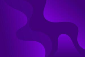 Abstract purple gradient background with wave shape. Vector illustration