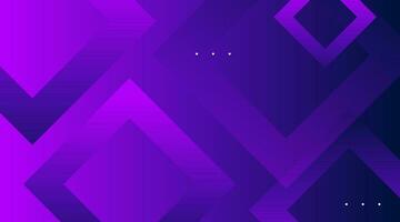 Abstract gradient geometric shapes purple background. Vector illustration