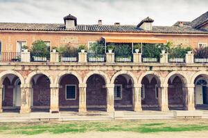 Part of the Royal Palace Palacio Real Aranjuez, Spain photo