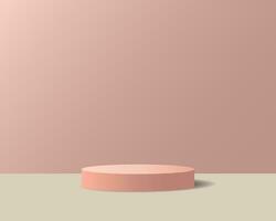 Minimalist podium and scene with 3d vector rendering abstract background composition, 3d illustration mock up of geometry platform shape scene for product display. the stage for modern award