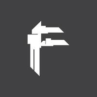 F Letter logo Vector template