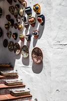 typical souvenir shop in the white village of Mijas, in Costa del Sol. photo