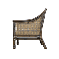 Rattan Stuhl isoliert png