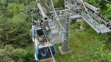 turkey istanbul 19 julty 2023. Cable car trip in Pierre Loti video