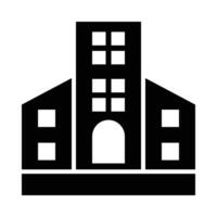 Apartment Vector Glyph Icon For Personal And Commercial Use.