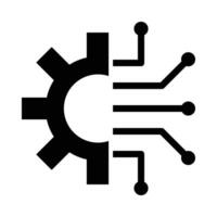 Technology Vector Glyph Icon For Personal And Commercial Use.