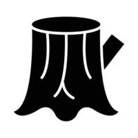 Stump Vector Glyph Icon For Personal And Commercial Use.