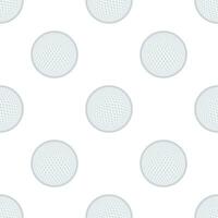 Golf ball Seamless pattern background. vector