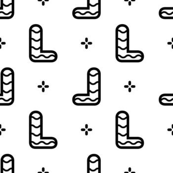 Abstract modern shapes seamless pattern background. vector