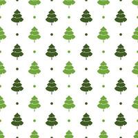 Pine Tree seamless pattern background. vector