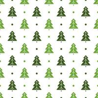 Pine Tree seamless pattern background. vector