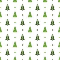 Pine Tree seamless pattern background. vector