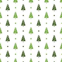 Pine Tree seamless pattern background. vector