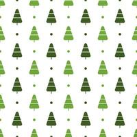 Pine Tree seamless pattern background. vector