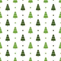 Pine Tree seamless pattern background. vector