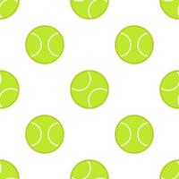 Tennis ball seamless pattern background. vector