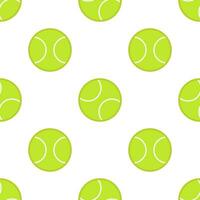 Tennis ball seamless pattern background. vector