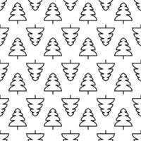 Pine Tree seamless pattern background. vector